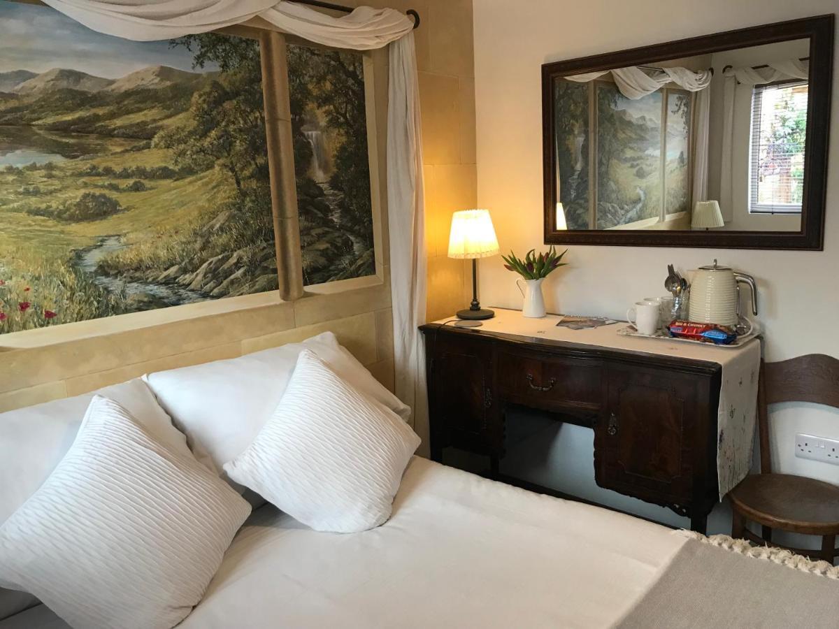 Cute Self-Contained Guest Room With Ensuite And Private Decked Porch In Glastonbury Exteriör bild